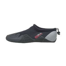 Gul Junior Power Slippers 2023 - 3Mm Wetsuit Schuhe 2023 - Schwarz / Grau