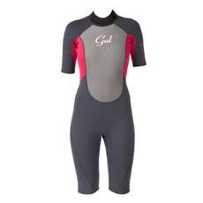 Gul Antwort Flatlock Shorty 3 / 2Mm Frauen Wetsuit - Pink