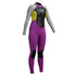 Gul Frauen Response 3 / 2Mm Steamer Wetsuit - Mulberry Grau