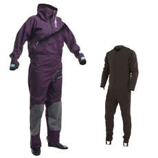 Gul Damen Shadow Halo Zip Drysuit - Kostenloser Versand Gul Damen Shadow Halo Zip Drysuit - Kostenloser Versand