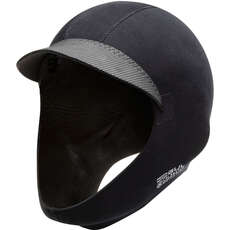 Gul Peaked 3Mm Metalite Peaked Surf Cap - Schwarz - Ho0313-B8 Gul Peaked 3Mm Metalite Peaked Surf Cap - Schwarz - Ho0313-B8