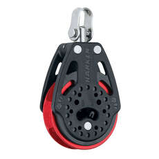 Harken 2135 57 Mm Carbo-Ratschenblock - Rot - Drehbar