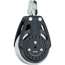 Harken 2168.HTE Blocco Carbo Ratchamatic da 57 mm - Alta tensione - 2 impugnature