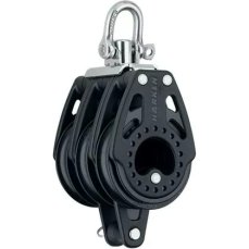 Harken 2605 57Mm Carbo Triple Block &Amp; Becket - Swivel