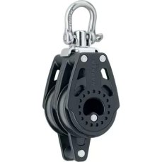Harken 2639 40 Mm Carbo Doble Bloque - Eslabón Giratorio Y Gancho
