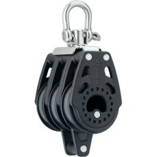 Harken 2641 40 Mm Carbo Triple Block - Eslabón Giratorio Y Gancho