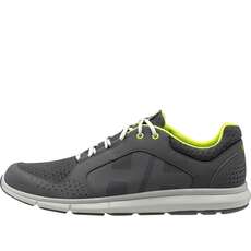 Helly Hansen Ahiga V4 Hydrapower Deck Trainers - Charcoal / Azid 11582