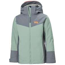 Helly Hansen Junior Divine Jacke - Eucalyptus 41727 Helly Hansen Junior Divine Jacke - Eucalyptus 41727