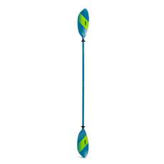 Jobe Tasman Fiberglas 4-Teiliges Kajakpaddel  - Grün