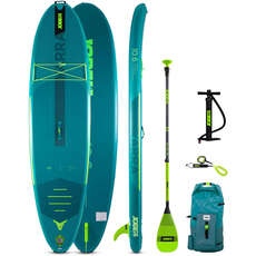 Jobe Yarra 10.6 Aero Inflatable Paddle Board SUP Package - Teal