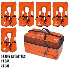 Jobe Einfach Bootfahren Package - 100N Rettungsweste Set Jobe Einfach Bootfahren Package - 100N Rettungsweste Set