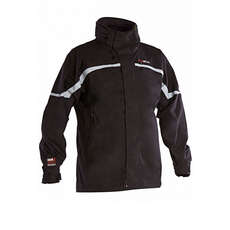 Gul Stratos Soft Shell Vela Jacket - Negro / Plata