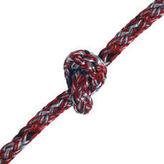 Rs Feva Tapered Spinnaker Sheet & Soft Shackle 6Mm Sk78 Dyneema Core - Rot