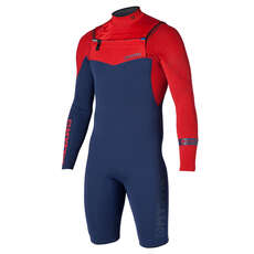 Mystic Crossfire YZ 3/2 Kitesurfing Shortleg Longarm 2014 - Red