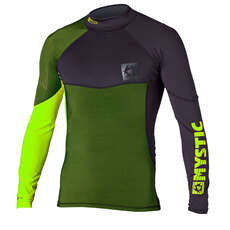 Mystic Crossfire Kitesurf Ls Rashvest - Verde