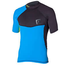 Mystic Crossfire Kitesurfing SS Rashvest 2015 - Blue