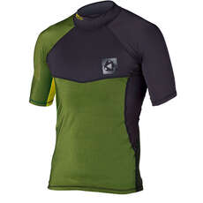 Mystic Crossfire Kitesurfing SS Rashvest 2014 - Green