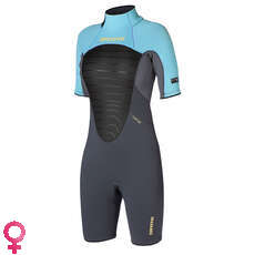Mystic Para Mujer De La Estrella De Shorty 3/2 Kitesurf Traje 2014 - Gris