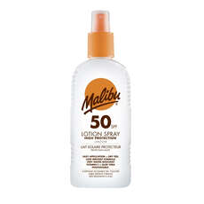 Malibu Sonnenlotion Spf50 – Wasserbeständig – 200 Ml