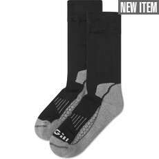 Gill Merino Midweight Segelsocken  - Schwarz
