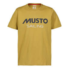 T-Shirt Musto Tee  - Or Ambre - 8