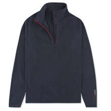 Giacca Musto Evolution Essential Half Zip In Micropile - True Navy
