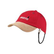 Musto Entwicklung Original-Besatzung Cap - Wahre Red