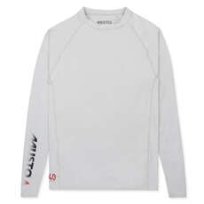 Musto Uv Ensignia Fast Dry Langarm T-Shirt - Platinum Musto Uv Ensignia Fast Dry Langarm T-Shirt - Platinum