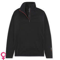 Musto Womens Evolution Half Zip Fleece Jacke - Schwarz Musto Womens Evolution Half Zip Fleece Jacke - Schwarz