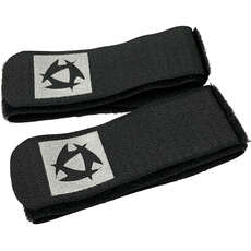 Mystic Kitesurfing Wetsuit Knöchel Legstrap Set 2023 - Schwarz