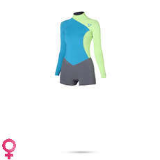 Mystic Damen Diva 3 / 2Mm Gbs Langarm Bz Super Shorty - Teal Mystic Damen Diva 3 / 2Mm Gbs Langarm Bz Super Shorty - Teal