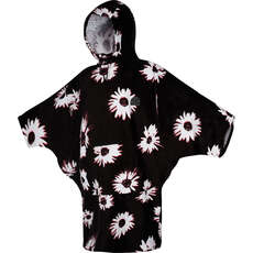 Poncho Mystic Femme  - Noir / Blanc 210137