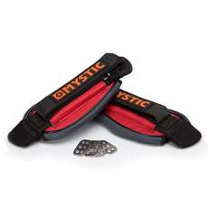 Mystic Kitesurfing Footstrap Set Regolabile - Rosso