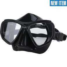 Maschera Da Sub/Snorkeling Ocean Blue Avance-Pro - Doppia Lente - Nera