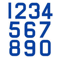 Ersatz Optimist Sail Numbers - Klasse Legal - Blau