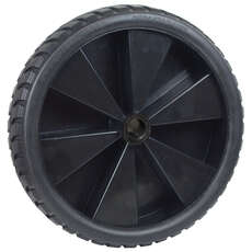 Optiparts Durastar-Lite Pannensicheres Beiboot Trolley Wheel - Schwarz