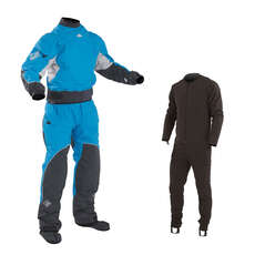 Elemento De Palma Para Mujer Palmetazos / Kayak Drysuit - Aguamarina
