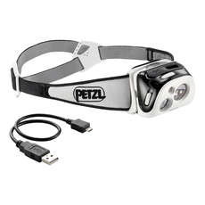 Petzl Reactik® 220L Wiederaufladbarer Scheinwerfer - Schwarz