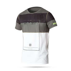 Mystic Drip Quick Dry Manches Courtes Uv50 Haut - Blanc