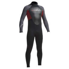 Gul Response 5 / 3Mm Blind Mens Wetsuit  - Schwarz / Cardinal