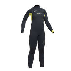 Gul Junior Response 5 / 4Mm Cz Blind Wetsuit - Schwarz / Lime