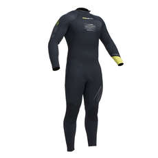 Gul RESPONSE 5/4mm Backzip Blindstitch Wetsuit - Black/Lime