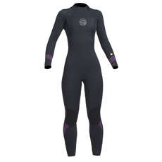Gul Frauen Response 5 / 4Mm Bz Blind Wetsuit - Schwarz / Mulberry