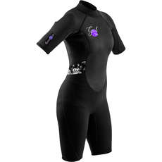 Gul Damen Response 3 / 2Mm Fl Shorty Wetsuit - Schwarz - Re3318-B7