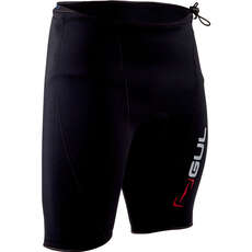 Gul Response 2Mm Flatlock Neoprenanzug Shorts - Schwarz - Re8302-B7