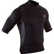 Gul Xola Kurzarm Rashvest - Schwarz / Grau - Rg0338-B7