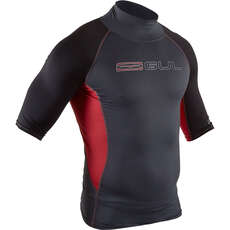 Gul Xola Kurzarm Rashvest - Traube / Rot - Rg0338-B7