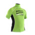 Gul Short Sleeve Junior Rash Vest / Wächter - Lime / Schwarz
