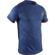 Gul Kurzarm T-Shirt Fit Rashvest - Navy - Rg0366-B7