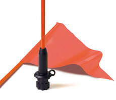 Railblaza Kayak Flag Peitsche & Pennant - Black Base